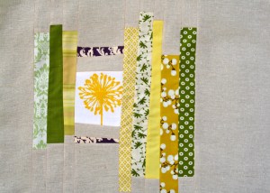 Front piece of place mat