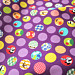 Polka dots panda purple
