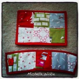 GreenChristmasSleeveCoaster