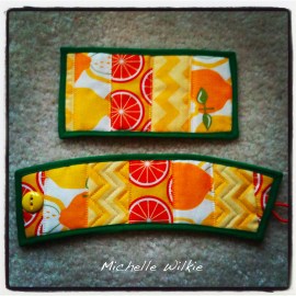 OrangeLemonSleeveCoaster