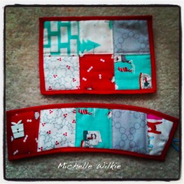 RedChristmasSleeveCoaster