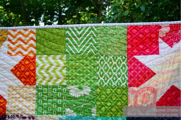 Simply Stars CloseUp Quilting_binding