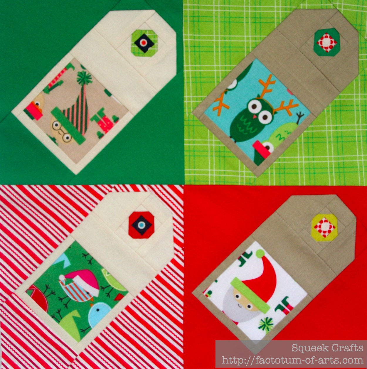 Free pattern for gift tags | Factotum of Arts