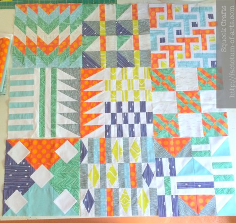 Sample Quilt Blocks Complete