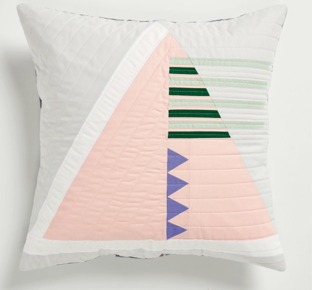 triangle cushion front